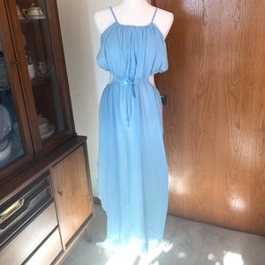 Blue maxi dress-never worn